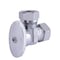 Hausen 1/2 in. Nominal Compression Inlet x 7/16 in. and 1/2 in. Slip-Joint Outlet 1/4-Turn Angle Valve, 5PK HA-SS114-5 - alternate 5